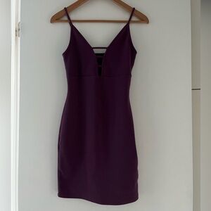 Pencil Purple Women's Dress
